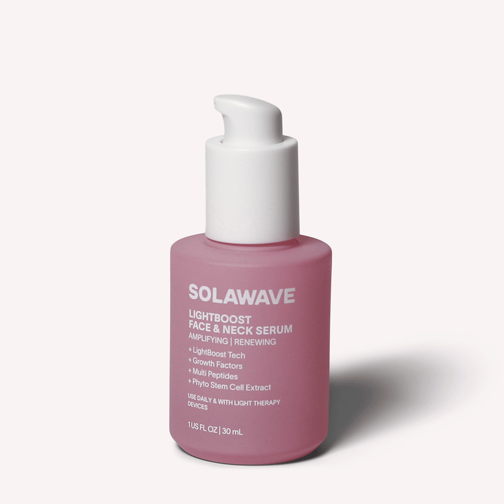Lichttherapie-Gesichts- und Hals-Booster-Serum
